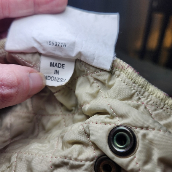 Barbour Fulbourn lightweight short gilet quilted vest womens size 10 - Picture 6 of 10